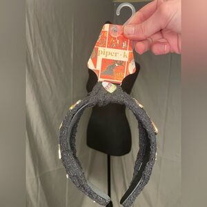 NWT Piper K Candy Corn Embellished Knotted Halloween Headband